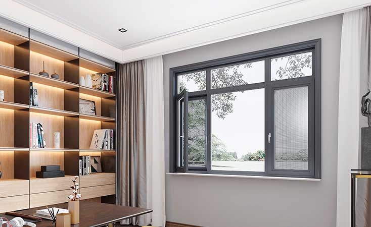 Casement Aluminum Glass Window