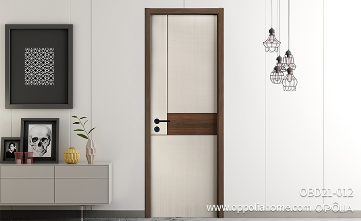 Simple Design PVC Wooden Interior Door