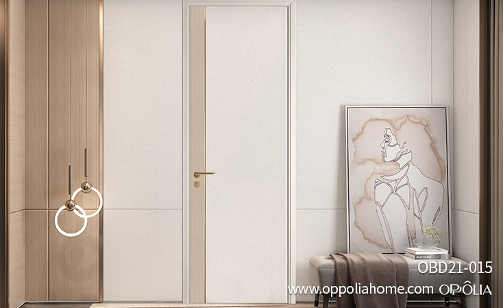 White PVC Door Simple Style