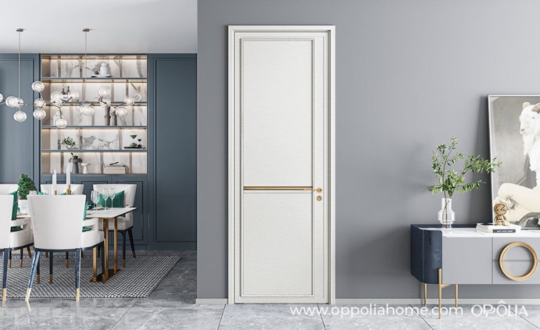 1-Panel Door in White Oak Finish