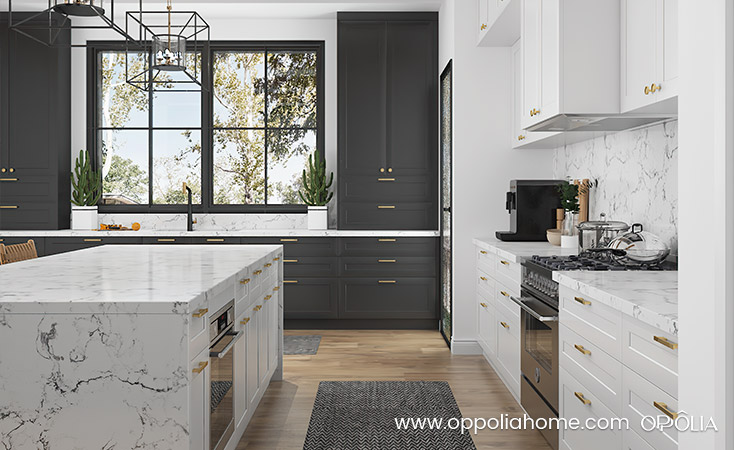 Modern Farmhouse Kitchen Cabinets